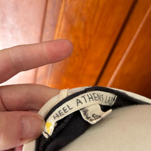 Heel Athens Lab Bird Print Organic Double Tiered Tunic Dress - Picture 4 of 5